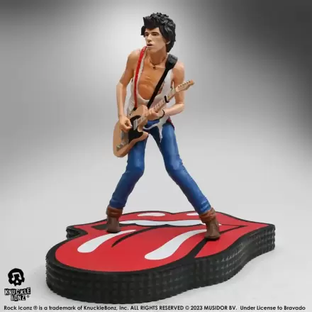 The Rolling Stones Rock Iconz Statue Keith Richards (Tattoo You Tour 1981) 22 cm termékfotója