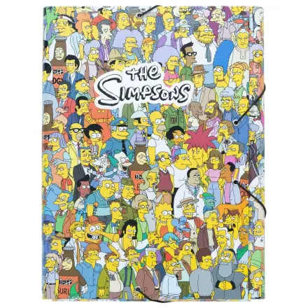 The Simpsons Gummizugmappe 34 x 26 cm Produktfoto