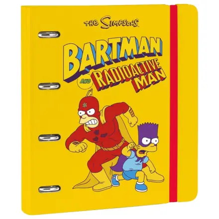 The Simpsons 4-Ring Ordner Produktfoto