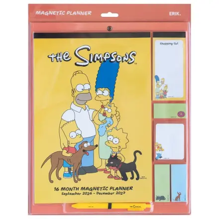 The Simpsons Magnetplaner 2026/27 30 x 35 cm Produktfoto