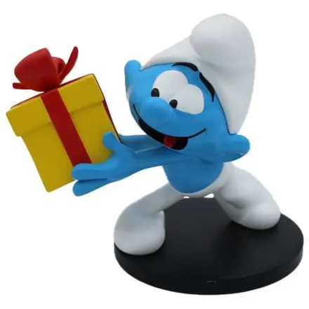 The Smurfs Statue Jokey Smurf with Gift 10 cm Produktfoto