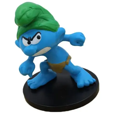 The Smurfs Statue Wild Smurf 10 cm Produktfoto
