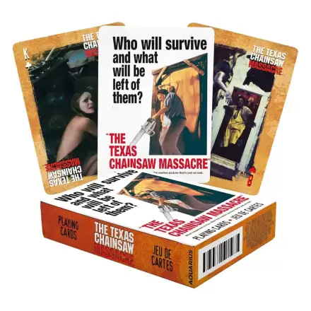 The Texas Chainsaw Massacre Spielkarten Produktfoto