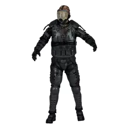 The Walking Dead Action Figur Gasmasken Zombie (Staffel 4) 13 cm Produktfoto