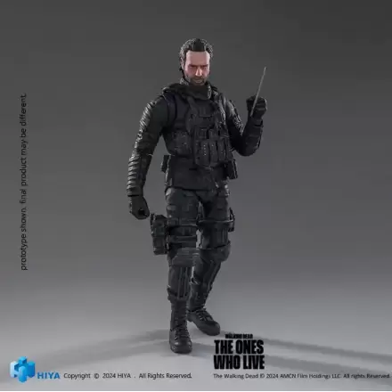 The Walking Dead: The Ones Who Lived Exquisite Mini Actionfigur 1/18 Rick 11 cm termékfotója