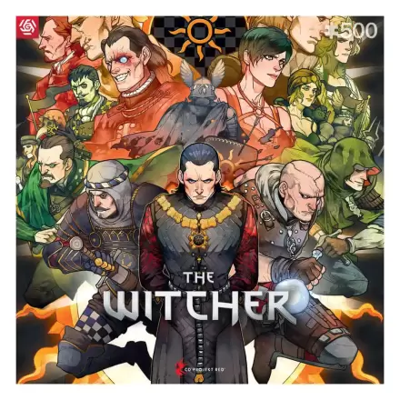 The Witcher Gaming Puzzle Nilfgaard (500 Teile) termékfotója