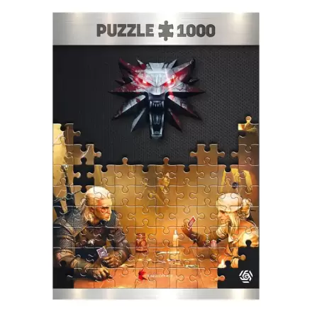 The Witcher Premium Puzzle Playing Gwent (1000 Teile) termékfotója