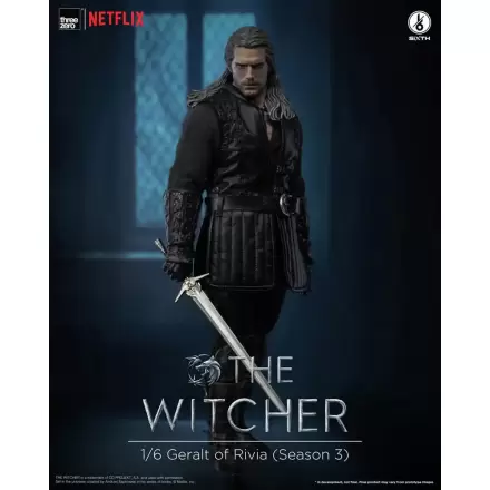 The Witcher Season 3 Actionfigur 1/6 Geralt of Rivia 31 cm termékfotója