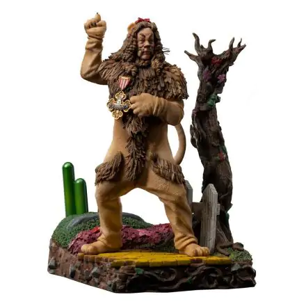 Der Zauberer von Oz Deluxe Art Scale Statue 1/10 Cowardly Lion 20 cm termékfotója