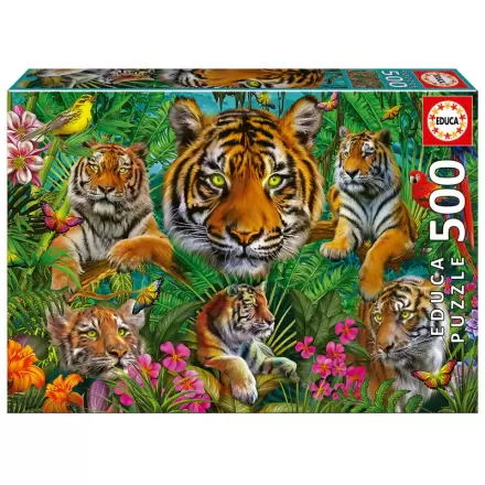 Tiger Jungle Puzzle 500St Produktfoto
