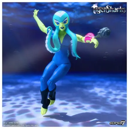 TigerSharks Ultimates Wave 01 Actionfigur Octavia (Hybrid) 18 cm Produktfoto