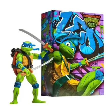 Teenage Mutant Ninja Turtles: Mutant Mayhem Actionfigur Comic Con Leonardo 18 cm Produktfoto