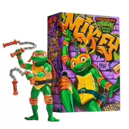 Teenage Mutant Ninja Turtles: Mutant Mayhem Action Figur Comic Con Michelangelo 18 cm Produktfoto