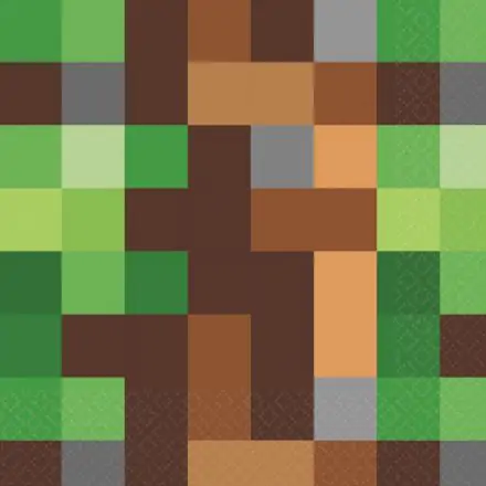 Minecraft Zwehle 16 Stück 33*33 cm Produktfoto