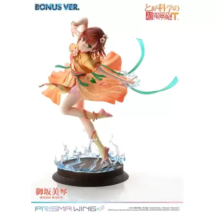 To Aru Kagaku no Railgun Prisma Wing PVC Statue 1/7 Misaka Mikoto Bonus Version 22 cm Produktfoto