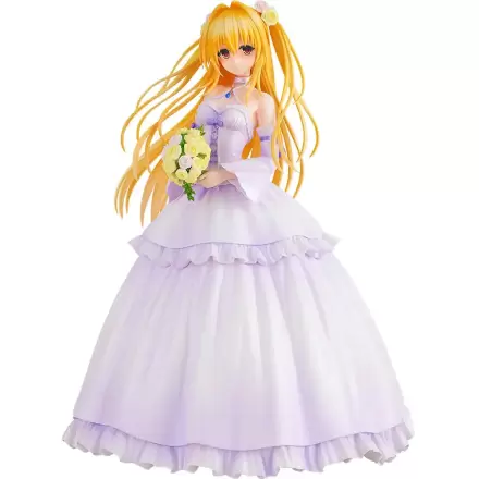 To Love-Ru Darkness PVC Statue 1/7 Golden Darkness Wedding Dress Ver. 23 cm termékfotója