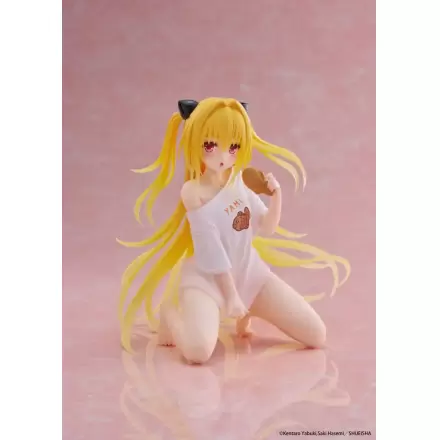 To Love-Ru Darkness PVC Statue Desktop Nette Figur Golden Darkness Roomwear Ver. 13 cm Produktfoto