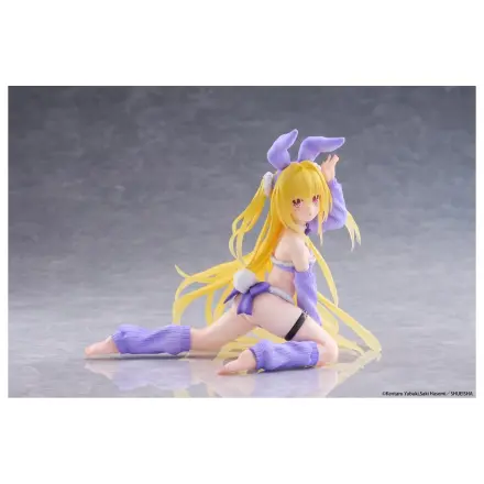 To Love-Ru Darkness MOFLOCK PVC Figur Golden Darkness (Fluffy Bunny Ver.) 13 Zentimeter Produktfoto