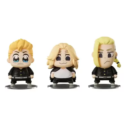 Tokyo Revengers Chibi Minifiguren Takemichi Hanagaki, Manjiro Sano, Ken Ryuguji Bkub Ver. 7 cm Produktfoto