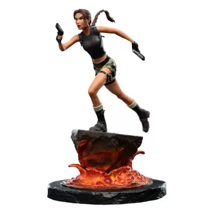 Tomb Raider Mini Statue Lara Croft: The Sanctuary of Flame 18 cm Produktfoto