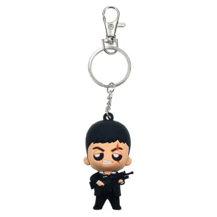 Scarface Gummi-Schlüsselanhänger Tony Montana 6 cm Produktfoto