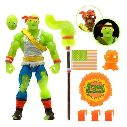 Toxic Crusaders Ultimates Actionfigur Radioactive Red Rage 18 cm Produktfoto