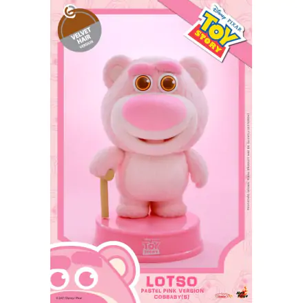 Toy Story 3 Cosbaby (S) Minifigur Lotso (Pastel Pink Version) 10 cm termékfotója