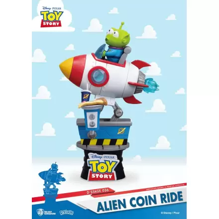 Toy Story D-Stage PVC Diorama Alien Coin Ride 15 cm Produktfoto