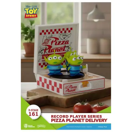Toy Story Plattenspieler Serie PVC Figur Pizza Planet Lieferung 12 cm Produktfoto