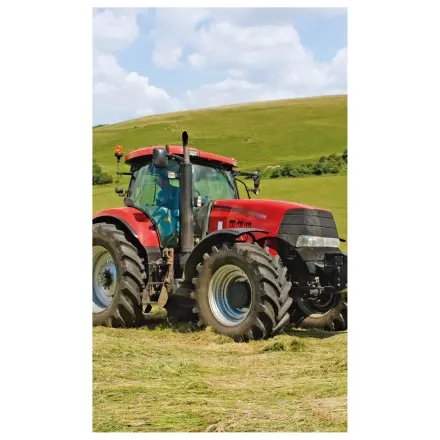 Tractor Rot Handtuch, Gesichtstuch, Handtuch Produktfoto
