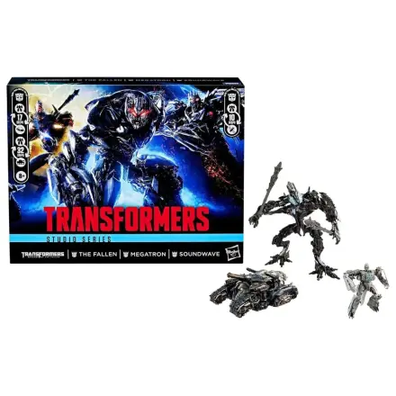 Transformers 2: The Fallen, Megatron & Soundwave 3er-Pack Figuren-Set Produktfoto