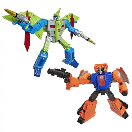 Transformers Age of the Primes Leader Class Actionfigur 2er-Pack G2 G2 Dinobot Swoop & G2 Dinobot Sludge 19 cm Produktfoto
