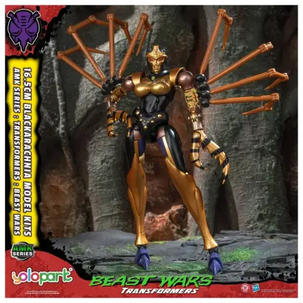 Transformers AMK Series Kunststoff Modell Bausatz Beast Wars Blackarachnia 18 cm Produktfoto