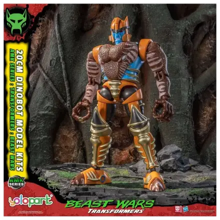 Transformers: Beast Wars AMK Series Plastikmodell Bausatz Dinobot 20 cm Produktfoto