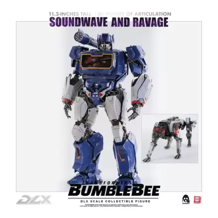 Transformers Bumblebee DLX Actionfiguren Doppelpack 1/6 Soundwave & Ravage 28 cm Produktfoto