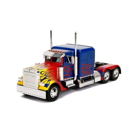 Transformers Diecast Modell 1/24 T1 Optimus Prime Produktfoto