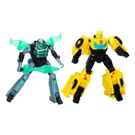 Transformers EarthSpark Cyber Combiner Actionfiguren 2er-Pack Bumblebee & Mo Malto 13 cm termékfotója