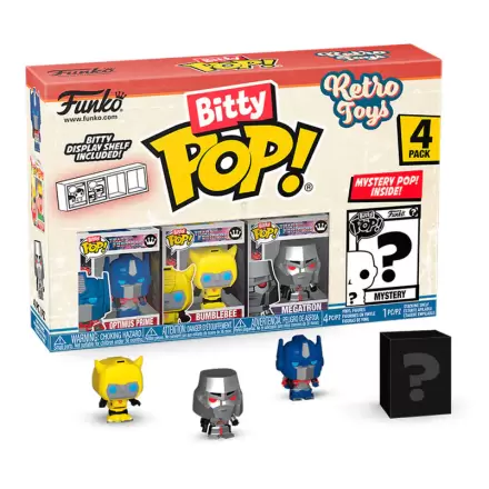 Transformers Bitty Funko POP! Vinyl Figuren 4er-Pack 2,5 cm termékfotója