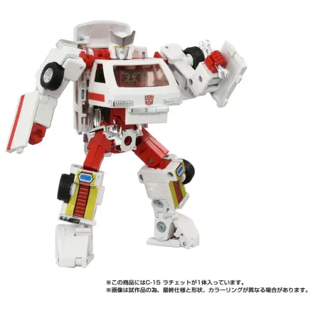 Transformers Missing Link Action Figur C-15 Ratchet 14 cm Produktfoto