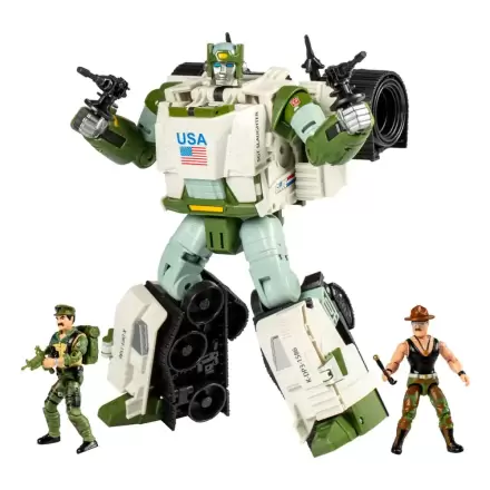 Transformers x G.I. Joe Actionfigur Autobot Kup Triple T 23 cm Produktfoto