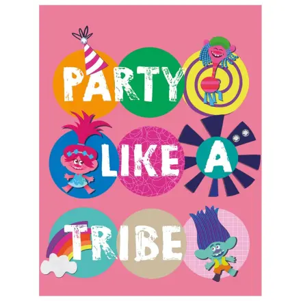 Trolls Party Fleece Decke Produktfoto