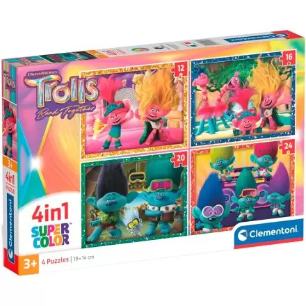 Trolls 3 Puzzle 4 12-16-20-24St Produktfoto