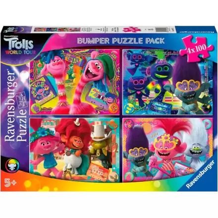 Trolls 3 Puzzle 4x100St Produktfoto