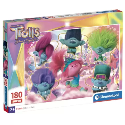 Trolls 3 super Puzzle 180St termékfotója