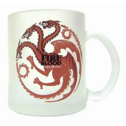 Game of Thrones Targaryen durchsichtiger Glasbecher Produktfoto