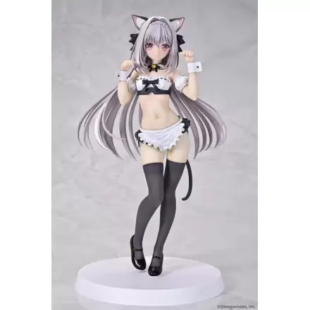 Tsuki ni Yorisou Otome no Sahou PVC Statue 1/6 Luna Sakurakouji Cat Maid Ver. 26 cm termékfotója