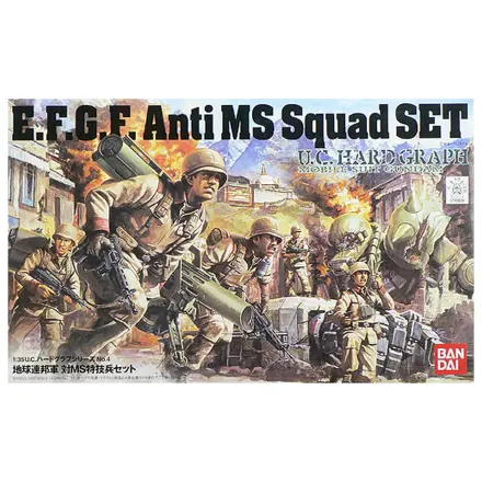 U.C. Hard Graph 1/35 Mobile Suit Gundam E.F.F.G. Anti MS Einheit Produktfoto