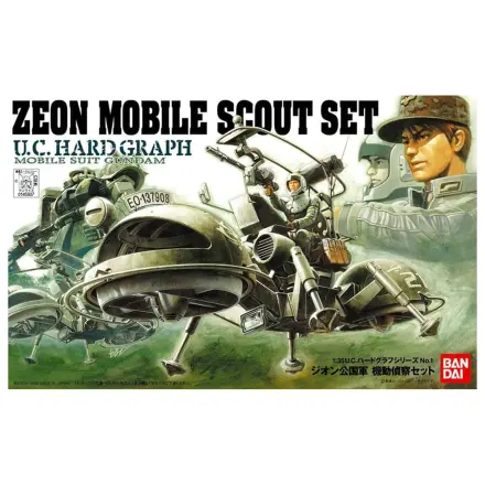 U.C. Hard Graph 1/35 Mobile Suit Gundam Zeon Mobiler Späher Set Produktfoto