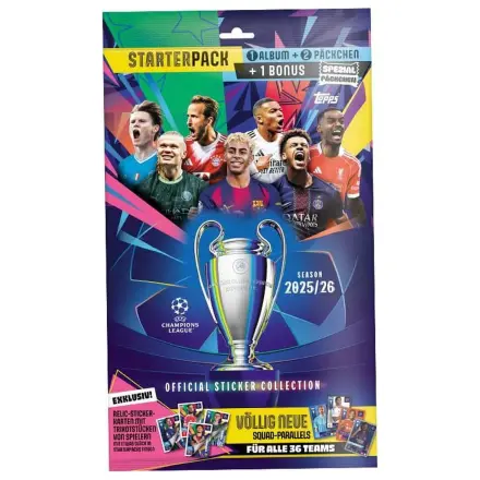 UEFA Champions League 2025/26 Sticker Sammlung Starter Pack Produktfoto