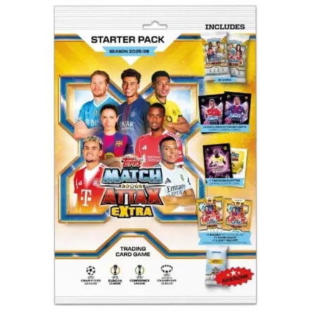UEFA Champions League Match Attax Extra Trading Cards 2025/26 Starter Pack deutsche Sprache Produktfoto